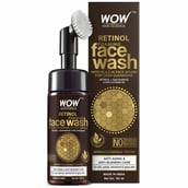 1 - WOW Skin Science Retinol Foaming Face Wash,  150 ml  with Built-In Brush 