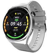 beatXP Vega X Smartwatch,  Silver 