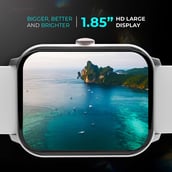 1 - beatXP Marv Neo Smartwatch,  Silver 