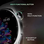 4 - beatXP Vega X Smartwatch,  Silver 