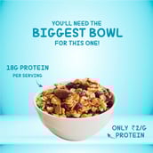 5 - MuscleBlaze High Protein Muesli OP,  1 kg  Fruits & Nut 