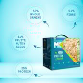 6 - MuscleBlaze High Protein Muesli OP,  1 kg  Fruits & Nut 