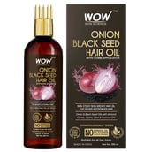1 - WOW Skin Science Onion Black Seed Hair Oil, 200 ml with Comb Applicator