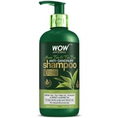 1 - WOW Skin Science Green Tea & Tea Tree Anti Dandruff Shampoo, 300 ml for Dandruff-Prone Hair