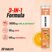 2 - Big Flex Vitamin-C, 20 tablet(s) Orange (Pack of 3)