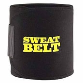 1 - Love4ride Sweat Belt for Men and Women, Black Free Size