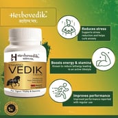 2 - Herbovedik Stamino Vedik,  30 capsules 