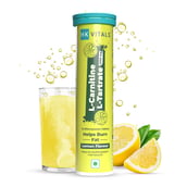 1 - HealthKart HK Vitals L Carnitine 1200 mg Effervescent, 15 tablet(s) Lemon