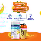 3 - Gritzo SuperMilk Protein & Nutrition Drink 4-7y,  400 g  Mango