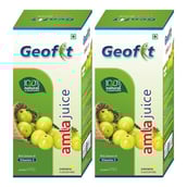 1 - Geofit Amla Juice, Natural Pack of 2 500 ml