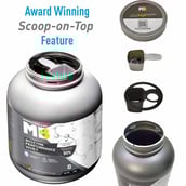 7 - MuscleBlaze Biozyme Performance Whey Protein,  2.2 lb  Chocolate Hazelnut 