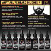 4 - Man Arden 7X Beard Oil,  30 ml  The Woods 