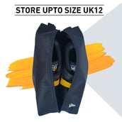 1 - MuscleBlaze Shoe Bag,  Black