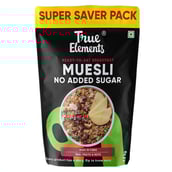 True Elements No Added Sugar Muesli,  1.2 kg  Unflavoured 