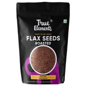 True Elements Roasted Flax Seeds,  Unflavoured  0.5 kg 