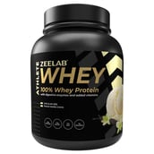 1 - Zeelab Athlete 100% Whey Protein, 4.4 lb French Vanilla Creme