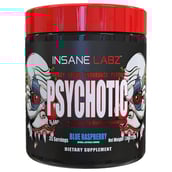1 - Insane Labz Psychotic Pre-Workout,  0.48 lb  Blue Raspberry 