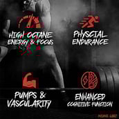 6 - Insane Labz Psychotic Pre-Workout,  0.48 lb  Blue Raspberry 