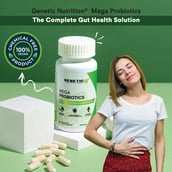 1 - Genetic Nutrition Mega Probiotics,  30 capsules  Unflavoured 