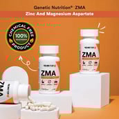1 - Genetic Nutrition ZMA,  60 capsules  Unflavoured 