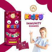 3 - Mom & World Kidsy Immunity, 30 gummies Strawberry (Pack of 3)
