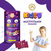 3 - Mom & World Kidsy Multivitamin,  30 gummies  Strawberry (Pack of 2) 