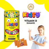 3 - Mom & World Kidsy Vitamin D, 30 gummies Lemon