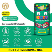 6 - Mom & World Kidsy Vegetables & Fruits, 30 gummies Mixed Fruit (Pack of 3)