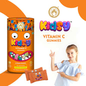 3 - Mom & World Kidsy Vitamin C, 30 gummies Orange (Pack of 2)