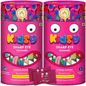 1 - Mom & World Kidsy Sharp Eye - Strawberry (Pack of 2), 30 gummies