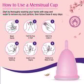 5 - Mom & World Reusable Menstrual Cup,  2 Piece(s)/Pack  Large 