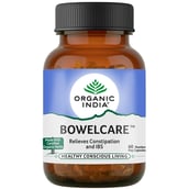 1 - Organic India Bowelcare,  60 capsules 