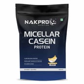 1 - Nakpro Micellar Casein Protein,  2.2 lb  Banana 