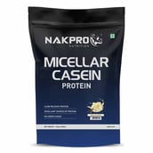 1 - Nakpro Micellar Casein Protein,  2.2 lb  Vanilla 
