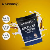 4 - Nakpro Micellar Casein Protein,  2.2 lb  Chocolate Cream 