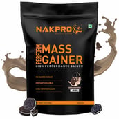 1 - Nakpro Perform Mass Gainer,  2.2 lb  Cookies & Cream 