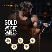 4 - Nakpro Gold Weight Gainer,  2.2 lb  Mango 