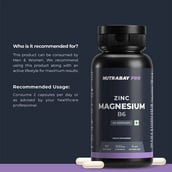 7 - Nutrabay Pro Zinc Magnesium B6,  60 capsules 