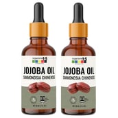 Organix Mantra Jojoba Oil, 30 ml Cold Pressed Oil (Pack of 2)