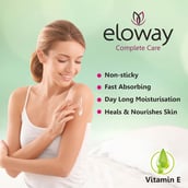 2 - Eloway Aloe Vera Moisturizing Body Lotion,  100 ml  for All Skin Types (Pack of 3) 