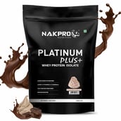 1 - Nakpro Platinum Plus+ Whey Protein Isolate,  2.2 lb  Chocolate Cream 