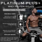 3 - Nakpro Platinum Plus+ Whey Protein Isolate,  2.2 lb  Chocolate 