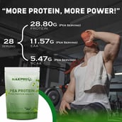 4 - Nakpro Pea Protein Isolate,  2.2 lb  Unflavoured 