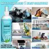 8 - Naturyz Multi Purpose Surface Disinfectant Spray, Alcohol based 500 ml for Car, Home & Office