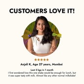 10 - Kapiva Slim Shake,  0.5 kg  Chocolate (Weight Control Powered by Ayurveda) 