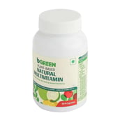 bGREEN Plant Based Natural Multivitamins by MuscleBlaze, 60 capsules Unflavoured