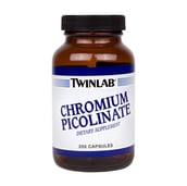 TWINLAB Chromium Picolinate,  200 capsules  Unflavoured 