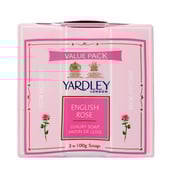 Yardley London Luxury Soaps,  300 g  English Rose 