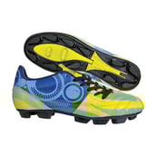 Nivia Ultra Football Shoes,  Lemon/Yellow/Royal Blue  9 
