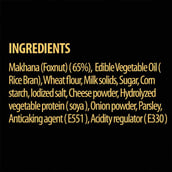 2 - Bagrrys Makhana Flavoured Foxnuts, Cheese & Herbs 100 g